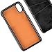 Ansiwee Compatible with iPhone Xs Case iPhone X Cover, Wallet Phone Case Leather Slim Back Wallet Slim Leather Back Case Cover with Credit Card Holder for Apple iPhone Xs and iPhone X 5.8