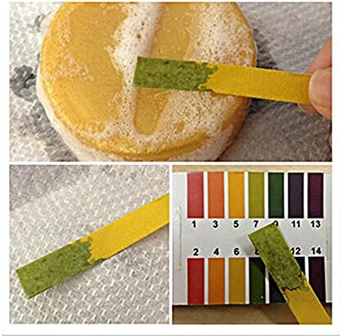 DORABO PH 1-14 PH Test Paper Universal Application Full Test Paper Test Indicator Water Soil Cosmetics Acid Alkaline Test Paper Test Strips Litmus Strips Tester (80 psc)