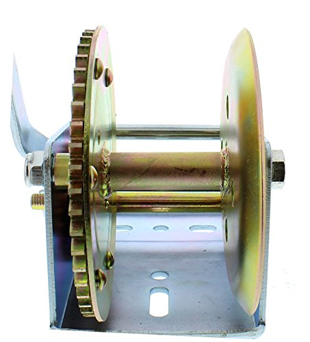 ABN Hand Winch Crank Gear Winch, Heavy Duty, up to 2500 lbs for Trailer, Boat or ATV - Image 5