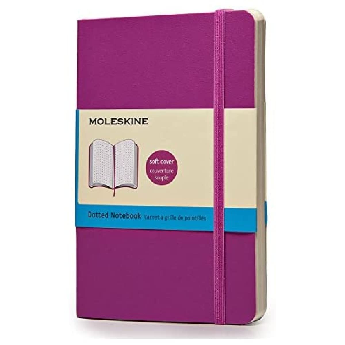 Moleskine Soft Cover Orchid Purple Pocket Dotted Notebook