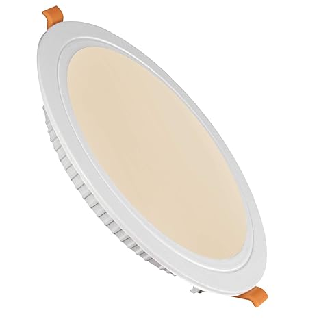 Buy Vergin 18w Plasto Slim Round Panel Light No False Required