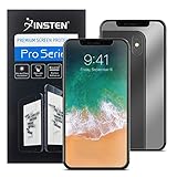 Apple iPhone X Screen Protector, Insten Mirror [Full Coverage] [Bubble-Free] [Anti-Scratch] LCD Screen Protector Shield Guard Film For Apple iPhone X