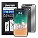 Apple iPhone X Screen Protector, Insten Mirror [Full Coverage] [Bubble-Free] [Anti-Scratch] LCD Screen Protector Shield Guard Film for Apple iPhone X