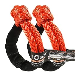TOUGH 2 Pcs Synthetic Soft Shackle 1/2 Inch x 22