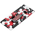 Kraken Keyboards XXL Gaming Mouse Pad - Red and Black Large Gaming Mousepad - Desk Mat for Keyboard and Mouse - Thick Artisan Mouse Pad for Desk (Darth)