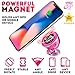 Stick it 360 Magnetic Car Mount - Car Accessories for Women - Pink Car Accessories 360 Degree Rotation from Dashboard - Universal Car Mount Magnetic Compatible with All Smartphone (Pink)