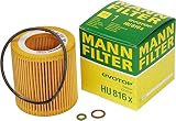 Mann-Filter HU 816 X Metal-Free Oil Filter (Pack of 3)
