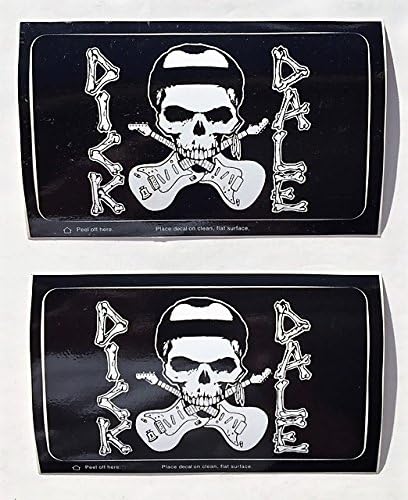 Dick Dale 1996 - Calling Up Spirits - SET of TWO (2) Stickers