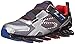 Skechers Kids Mega Blade 2.0 Sneaker,Red/Silver/Black,1 M US Little Kid