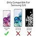 Lamcase for Galaxy S20 Case Crystal Clear Bling Sparkly Glitter Shiny Soft Flexible TPU Slim Fit Hybrid Drop Protection Rugged Shockproof Case Cover for Samsung Galaxy S20 6.2 2020, Clear Glitter