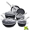 HITECLIFE-Pots-and-Pans-Sets-Nonstick-Cookware-Set-10-Pieces-Induction-Pan-Set-Chemical-Free-Kitchen-Sets-Saucepan-Frying-Pan-Saute-Pan-Stock-Pot-Black HITECLIFE Pots and Pans Sets, Nonstick Cookware Set 10 Pieces, Induction Pan Set, Chemical-Free Kitchen Sets, Saucepan, Frying Pan, Saute Pan, Stock Pot, Black
