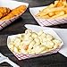 Food boats , Grease Resistant 2 Lb Paper Food Trays 50 Pack. Durable, Carnival Party Supplies Ideal for Festival, Carnival and Concession Stand Treats Like Hot Dogs, Ice Cream, Popcorn and Nachos.