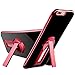 iPhone 8 Plus Case, iPhone 7 Plus Case, NOHON Kickstand Case [Vertical and Horizontal Stand] [Reinforced Drop Protection] [Air Cushion Corners] with Flexible TPU Bumper for iPhone 5.5 inches (Red)