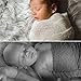 Aniwon Newborn Photography Props, Baby Photo Props Long Ripple Wraps Blanket Wraps for Baby Boys Girls