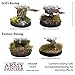 The Army Painter Tufts - Battlefield Tufts: Swamp Tuft, 77 Pcs, 3 Sizes -Terrain Model Kit for Miniature Bases & Model Grass Tufts -Diorama Supplies & Diorama Grass for Mini Basing & Gaming Scenery