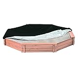 Cozzka Upgraded Outdoor Octagon Sand Box Cover