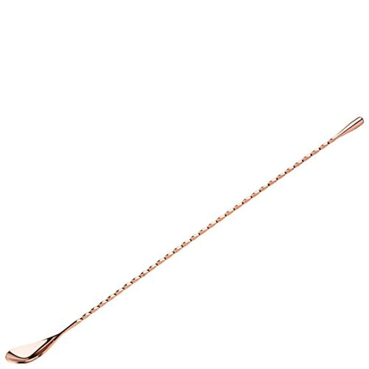 Utopia F92075 Cocktail Mixing Spoon, Teardrop Copper, 15.75", 40 cm (Pack of 12)
