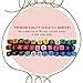 Crafts 4 All 36 Fabric Markers Pens Permanent Color Dual Tip MINIMAL BLEED Rich Pigment Fine Graffiti Fabric Paint Quality Child Safe & Non Toxic