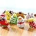 50 Pack Assorted Cartoon Animal Erasers Pencil Toppers kit Pencil Top Erasers, Gift/Award to Kids
