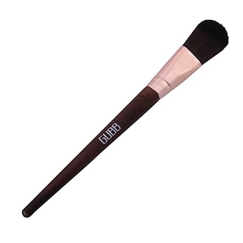 GUBB USA HD Foundation Blending Professional Makeup Brush for Face Makeup/Powder (Brown)