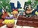 Powerpuff Girls 20 Piece Birthday Cake Topper Set Featuring Power Puff Girls Blossom, Bubbles, and Buttercup and Other Decorative Themed Accessories