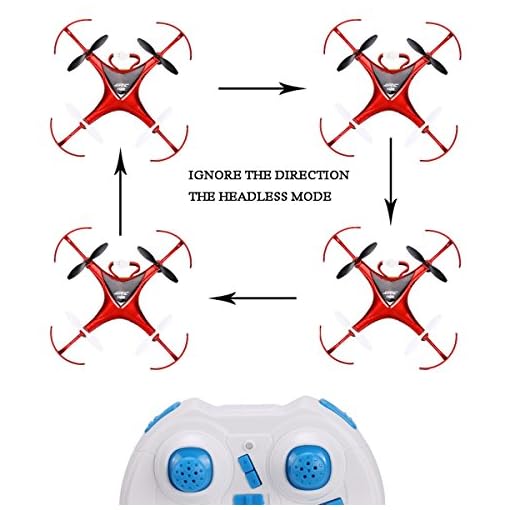 Voomall JJRC H22 2.4G 4CH 6-Axis Gyro Mini Drone Double-sided 3D Inverted Flight Mini RC Quadcopter for Kids - Image 5