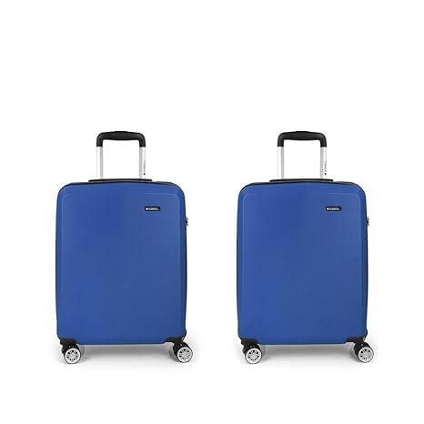 Set 2 Maletas cabina Gabol Mondrian Azul: Amazon.es: Equipaje