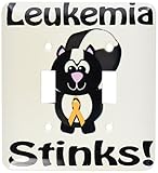 3dRose lsp_115671_2 Leukemia Orange Stinks Skunk
