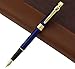 Jinhao Blue Fountain Pen Fine Nib Writing Pen with Ink Refill Converter Signature Collection Set
