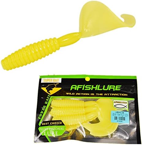 Salty Soft Fishing Lure Twisted Tail Soft Worm Curly Tail Soft Maggots Soft Grub Fishing Baits