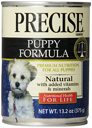 Precise 726072 12-Pack Puppy Can Food for Pets, 13.2-Ounce