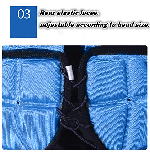 image for Surlim Rugby Helmet Headguard Headgear for Soccer Scrum Cap Soft Prote