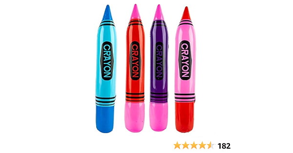 Amazon.com: 24.0 in CRAYON INFLATE : Juguetes y Juegos