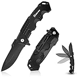 BRILLIRARE Pocket Knife, Folding Tactical Knives