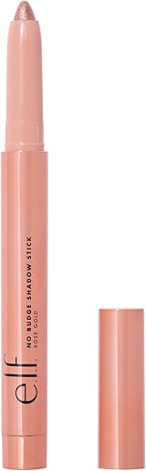 e.l.f. No Budge Shadow Stick Rose Gold 0.05 Oz Longwear Metallic