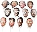 Fun Express - President's Day Stick Props - Apparel Accessories - Costume Accessories - Costume Props - 12 Pieces