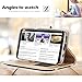 FYY Leather Case with Mirror for Samsung Galaxy S8, Leather Wallet Flip Folio Case with Mirror and Wrist Strap for Samsung Galaxy S8 Black