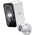 ieGeek Security Cameras Wireless Outdoor, 2K 3MP Battery Powered WiFi Security Camera with Spotlight & Siren Alarm, 2-Way Audio, Color Night Vision, AI Detection for Home Security, Works with Alexa