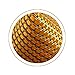 Wehug Men's Classic Stripe Jacquard Woven Orange Silk Tie Formal Party Suit Necktie Neck Ties For Men Ld0036