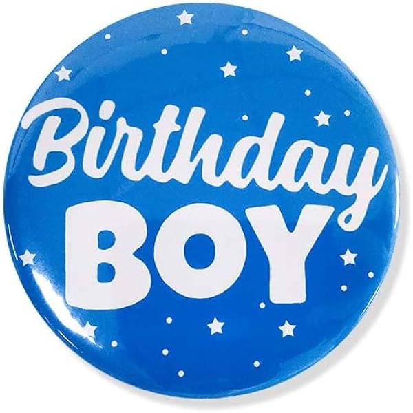 "It's My Birthday" Spider Web Pin - 2.3 Inch Round Badge For Birthday Party Outfits & Decor