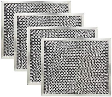 Vary Hood Charcoal Filter for Broan 97007696 6105C 4-Pack