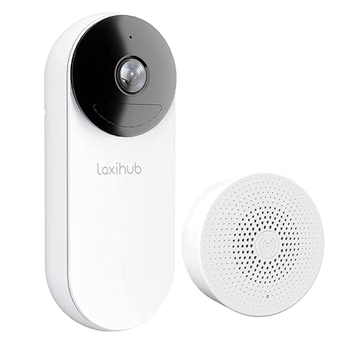 Motion Detection Alexa Doorbell Sound IeGeek 2K Wireless Doorbell