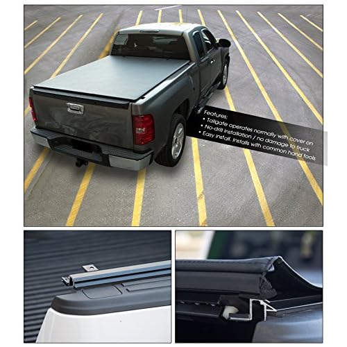 Best Topline Autopart Low Profile Roll Up Soft Vinyl Truck Bed Tonneau Cover For 83 11 Ford Ranger 94 10 Mazda B Series B2300 B2500 B3000 B4000 6 Feet 72 Short Bed Nieuw Wasschappelse Oldtimerrit Nl