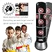 Luxxis Inflatable Punching Bag for Kids, Teens, Boys and Girls, Martial Arts Boxing Punching Dummy, Socker Bopper Toys with Air Pump and Bonus