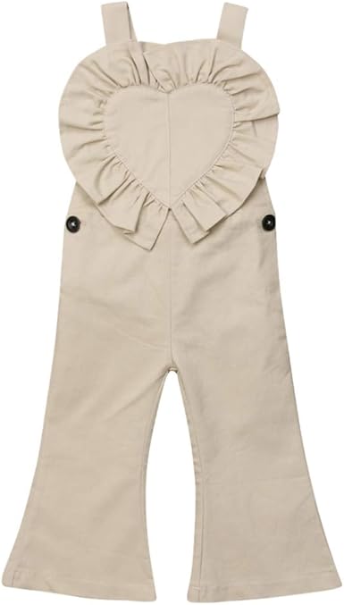 baby bell bottom overalls