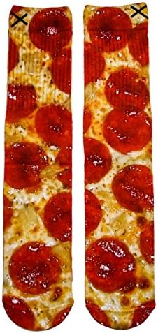 3D Pizza Socks - Prime Shipping