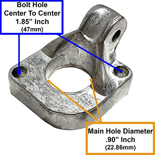 RuggedMade Energy Hydraulic Log Splitter Valve Lever Handle, Mounting Bracket and Chain Assembly - Thumbnail 4