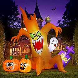KOOY 8 FT Halloween Inflatable Decorations Spooky