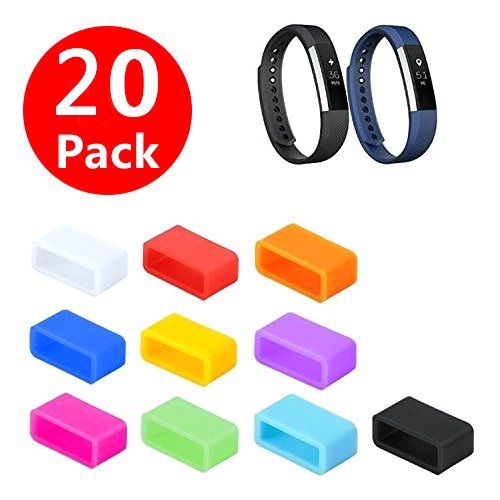 Fitbit Alta Fastener,CIKIShield Mixed-Color Fastener Clasp Ring for Fitbit Alta - Keep Your Fitbit Alta Secure