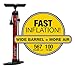 Bell Air Attack High Volume Pump for Bicycle